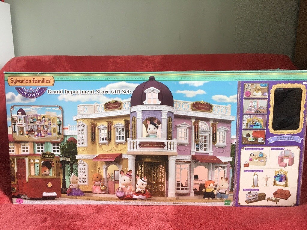 sylvanian families grand department store set